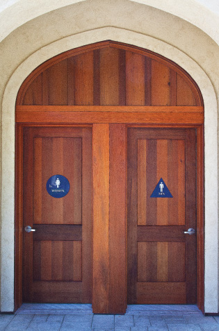 Bainbridge Park Restroom Doors